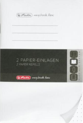Herlitz 50034154 Notizbuch A6 80 Blätter Weiß