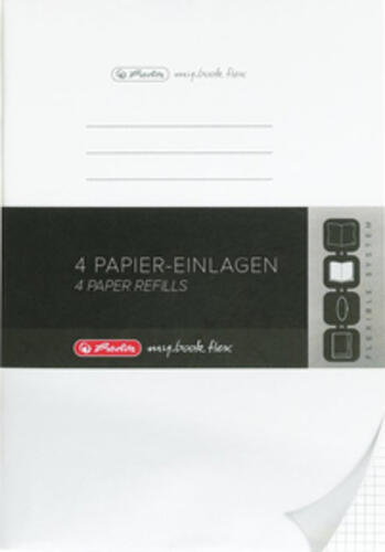Herlitz 50034161 Notizbuch A4 80 Blätter Weiß