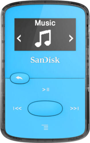 SanDisk Clip Jam MP3 Spieler 8 GB Blau