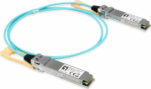 LevelOne AOC-0301 Netzwerk-Transceiver-Modul Faseroptik 40000 Mbit/s QSFP+ 860 nm