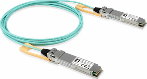 LevelOne AOC-0302 Netzwerk-Transceiver-Modul Faseroptik 40000 Mbit/s QSFP+ 860 nm