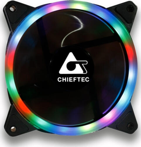 Chieftec AF-12RGB Computerkühlsystem Ventilator 12 cm Schwarz 1 Stück(e)