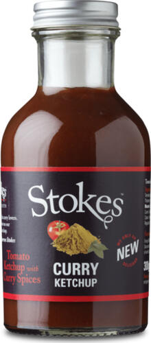Stokes Sauces Curry Ketchup Tomatensoße 300 g