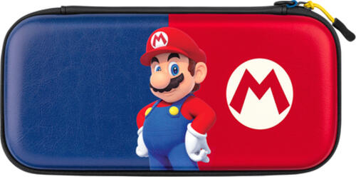 PDP Slim Deluxe Travel Case: Power Pose Mario Nintendo Blau, Rot