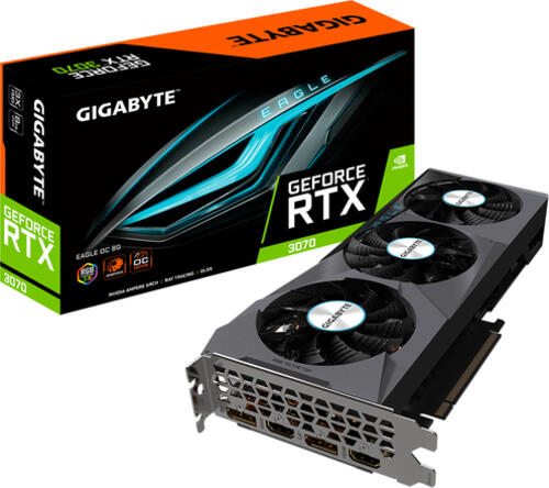 Gigabyte EAGLE GeForce RTX 3070 OC 8G (rev. 2.0) NVIDIA 8 GB GDDR6