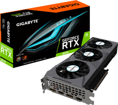 Gigabyte EAGLE GeForce RTX 3070 8G (rev. 2.0) NVIDIA 8 GB GDDR6