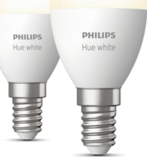 Philips Hue White E14 - Smarte Lampe Kerzenform Doppelpack - 470