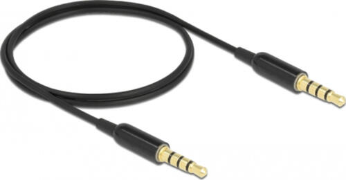 DeLOCK 66075 Audio-Kabel 0,5 m 3.5mm Schwarz