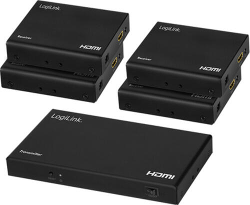 LogiLink HD0031 Audio-/Video-Leistungsverstärker AV-Sender & -Empfänger Schwarz