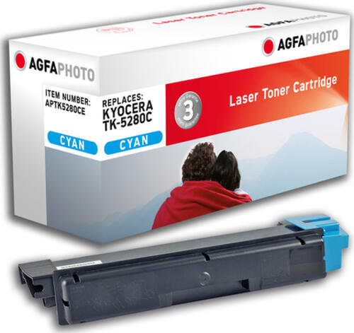 AgfaPhoto APTK5280CE Tonerkartusche 1 Stück(e) Kompatibel Cyan