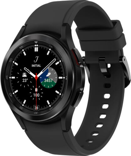 Samsung Galaxy Watch4 Classic 3,05 cm (1.2) OLED 42 mm Digital 396 x 396 Pixel Touchscreen 4G Schwarz WLAN GPS