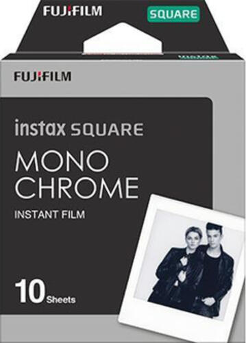 Fujifilm Instax Square 10 Blatt Monochrome Sofortbildfilm 10 Stück(e) 86 x 72 mm