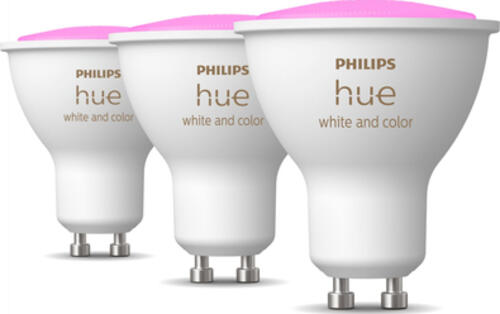 Philips Hue White and Color ambiance GU10 - Smarter Spot Dreierpack - 350