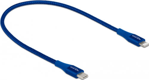 DeLOCK 85415 Lightning-Kabel 0,5 m Blau