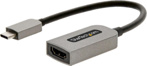 StarTech.com USB-C auf HDMI Adapter - 4K 60Hz Video, HDR10 - USB-C auf HDMI 2.0b Adapter Dongle - USB Typ-C DP Alt Mode auf HDMI Monitor/Display/TV - USB C auf HDMI Konverter