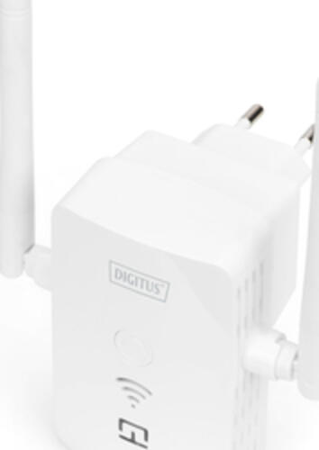 Digitus 300 Mbps Wireless Repeater / Access Point, 2.4 GHz + USB-Ladeanschluss
