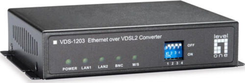 LevelOne Ethernet über VDSL2-Konverter, BNC