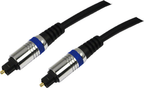 LogiLink Toslink 1.5m Audio-Kabel 1,5 m Schwarz