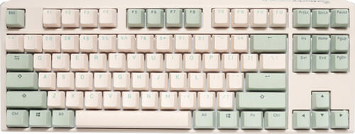 Ducky One 3 Matcha TKL Tastatur USB US Englisch Cremefarben