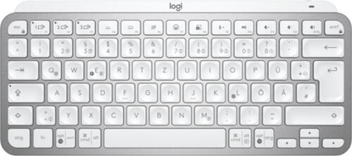 Logitech Mx Keys Mini For Business Tastatur RF Wireless + Bluetooth QWERTZ Deutsch Grau