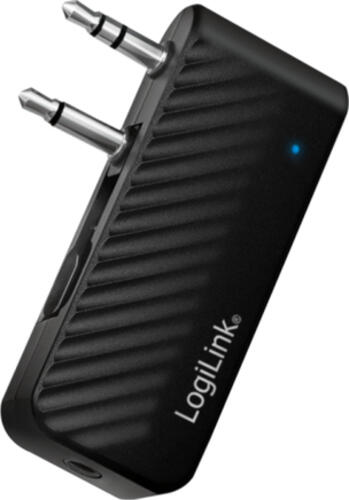 LogiLink Bluetooth 5.1 Audiosender, Reichweite bis 7m, schw.