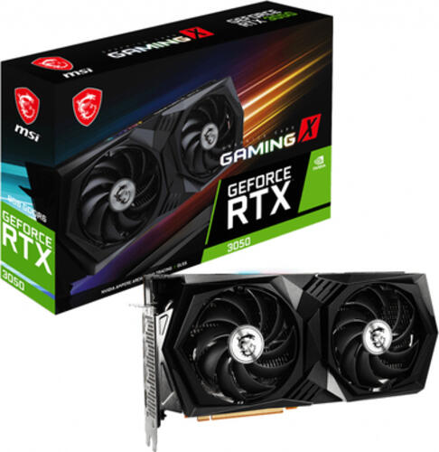 MSI GAMING GeForce RTX 3050 X 8G NVIDIA GeForce RTX 3050 8 GB GDDR6
