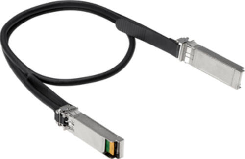 HPE R9G06A InfiniBand/Glasfaserkabel 0,6 m SFP56 Schwarz