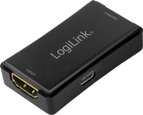 LogiLink HD0014 Bridge & Repeater Netzwerk-Repeater 18000 Mbit/s Schwarz