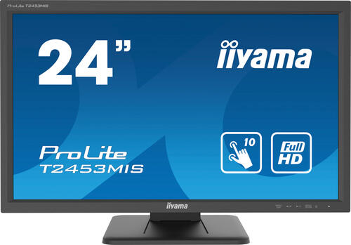 iiyama ProLite T2453MIS-B1 Computerbildschirm 59,9 cm (23.6) 1920 x 1080 Pixel Full HD LED Touchscreen Multi-Nutzer Schwarz
