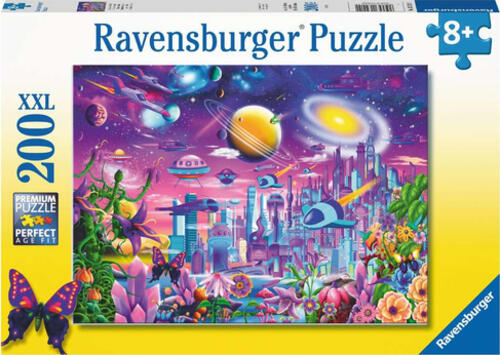 Ravensburger Cosmic City Puzzlespiel 200 Stück(e) Fantasie