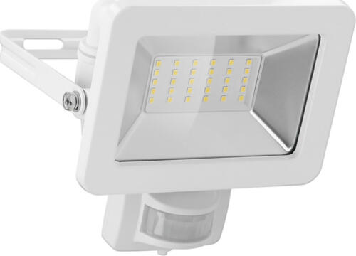 Goobay LED-Außenstrahler, 30 W, mit Bewegungsmelder mit 2550 lm, neutralweißem Licht (4000 K), PIR-Sensor