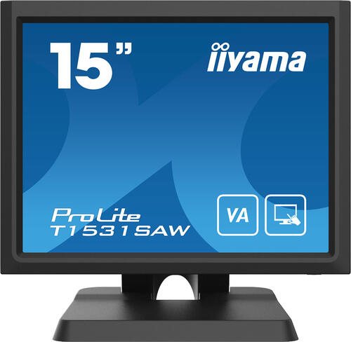 iiyama T1531SAW-B6 POS-Monitor 38,1 cm (15) 1024 x 768 Pixel XGA Touchscreen