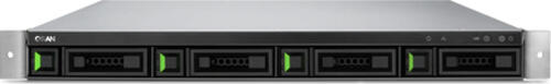 QSAN XN3004R NAS Rack (1U) Ethernet/LAN Schwarz, Metallisch C3338