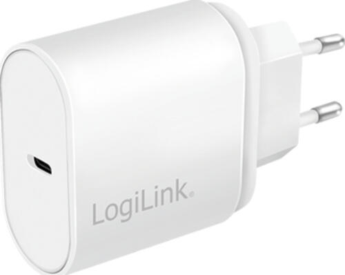 LogiLink PA0261 Ladegerät für Mobilgeräte Smartphone, Tablet Weiß AC Schnellladung Drinnen
