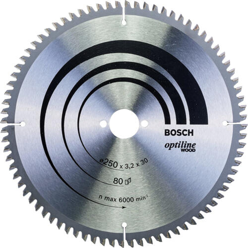 Bosch 2608640645 Kreissägeblatt 25 cm 1 Stück(e)