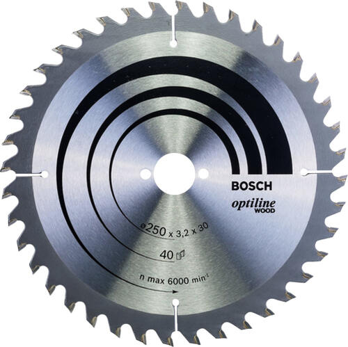 Bosch 2608640728 Kreissägeblatt 25 cm 1 Stück(e)