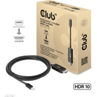 CLUB3D MiniDisplayPort 1.4 to HDMI