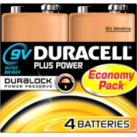 Duracell Plus Power Einwegbatterie 9V Alkali