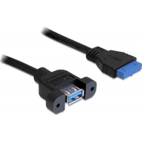 DeLOCK 0.5m USB 3.0 F/F USB Kabel
