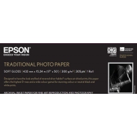 Epson Traditional Photo Paper, 17 Zoll x 15 m