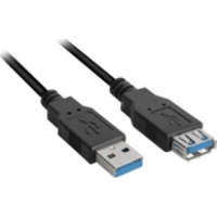 Sharkoon 3m, 2xUSB3.0-A USB Kabel