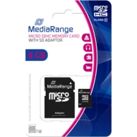 MediaRange 8GB microSDHC Klasse 10