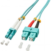 Lindy 1.0m OM3 LC - SC Duplex InfiniBand/Glasfaserkabel