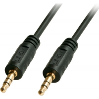 Lindy 35640 Audio-Kabel 0,25 m 3.5mm Schwarz
