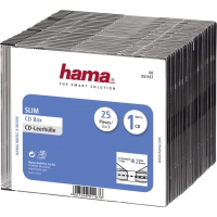 1x25 Hama CD-Leerhülle CD-Box-