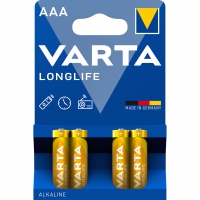 1x4 Varta Longlife Micro AAA LR 03