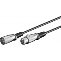 6m goobay XLR-Kabel, (3-Pin) >