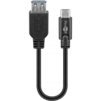 0,2m USB-C-Stecker auf USB A 3.0 Buchse 