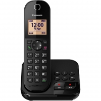 Panasonic KX-TGC420 schwarz, Analogtelefon