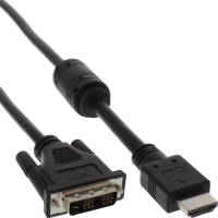 InLine HDMI-DVI Adapterkabel, 19pol